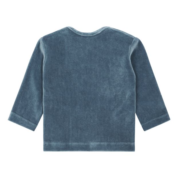 Sweat Estragon Velours Coton Bio-product