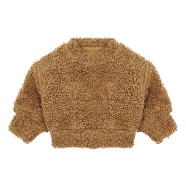 Citron Organic Cotton Faux Fur Jumper-product
