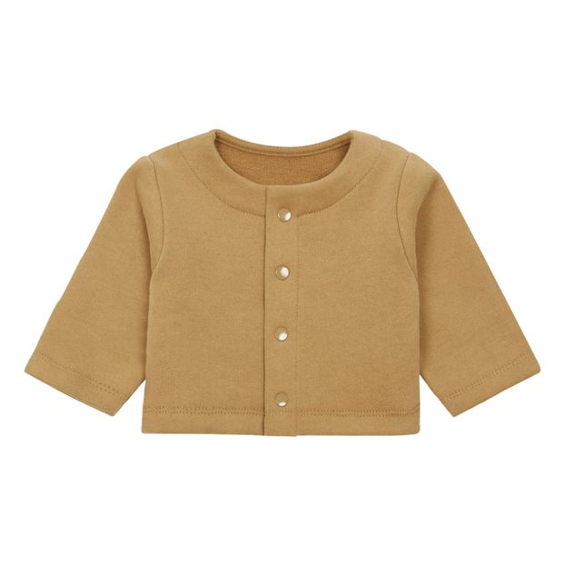 Cardigan Camomille Molleton Coton Bio-product