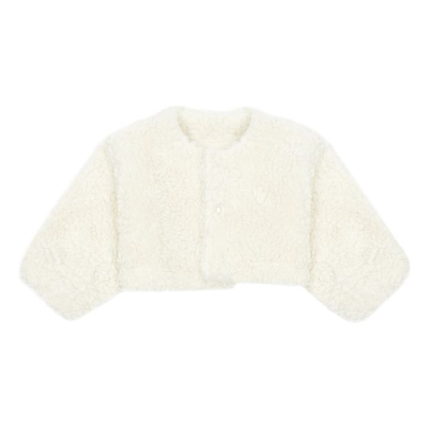 Cardigan Figue Façon Fourrure Coton Bio-product