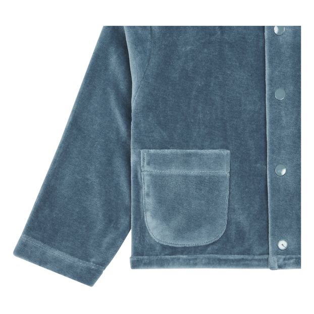 Cardigan Manioc Velours Coton Bio-product