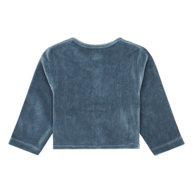 Cardigan Manioc Velours Coton Bio-product