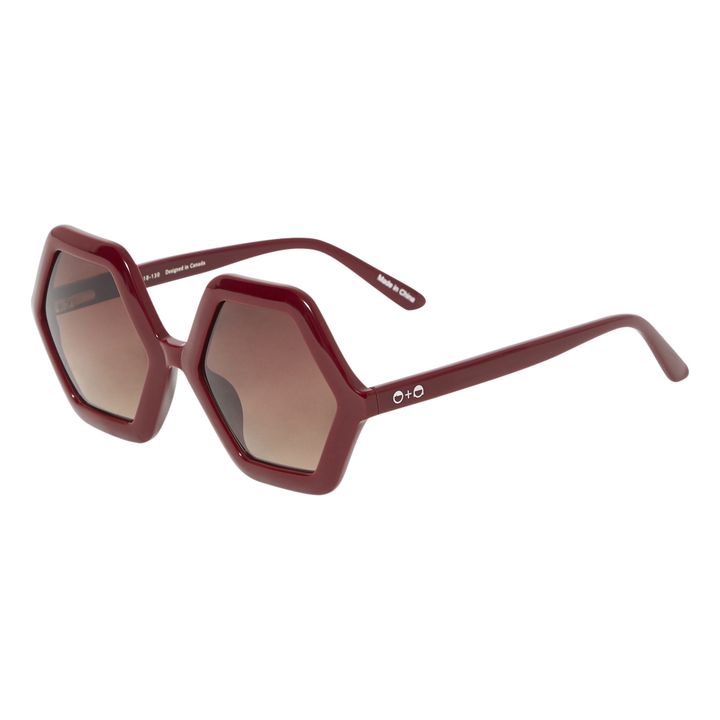 Sonnenbrille Honey | Burgunderrot- Produktbild Nr. 1