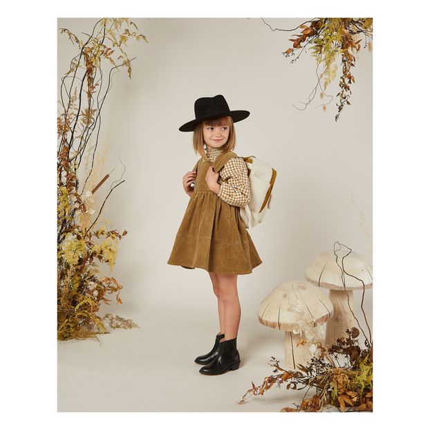 Robe Tablier Velours Côtelé-product