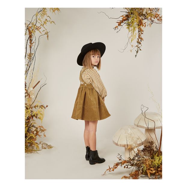 Robe Tablier Velours Côtelé-product