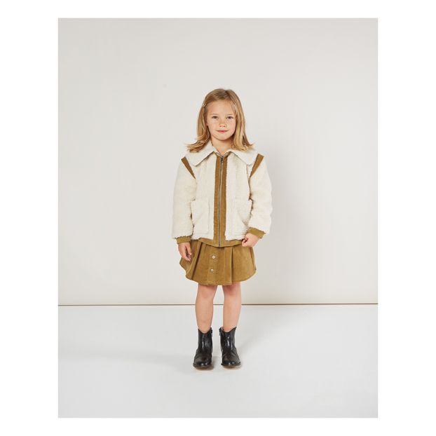 Faux Fur Corduroy Jacket-product