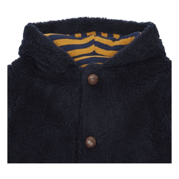Manteau Façon Fourrure Capuche-product