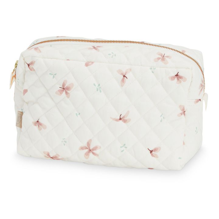 Trousse de toilette Windflower en coton bio | Crème- Image produit n°1