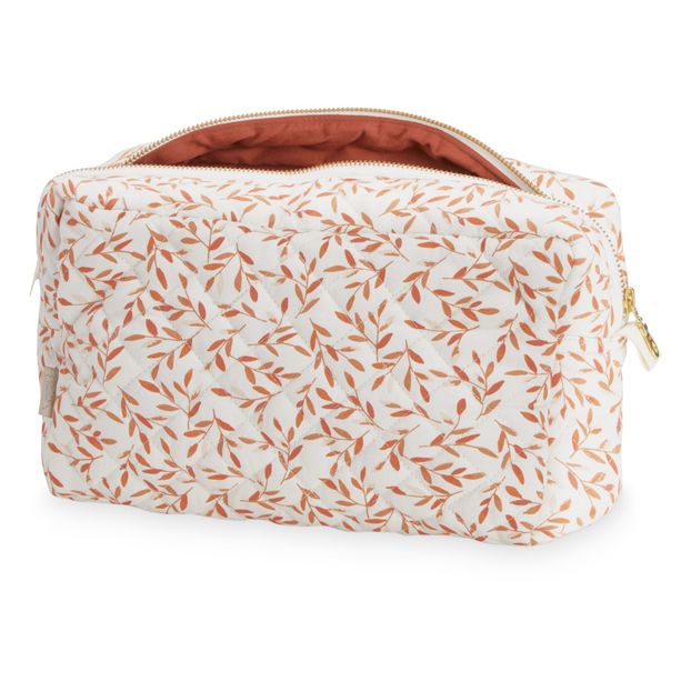 Caramel Leaves Organic Cotton Toiletry Bag-product