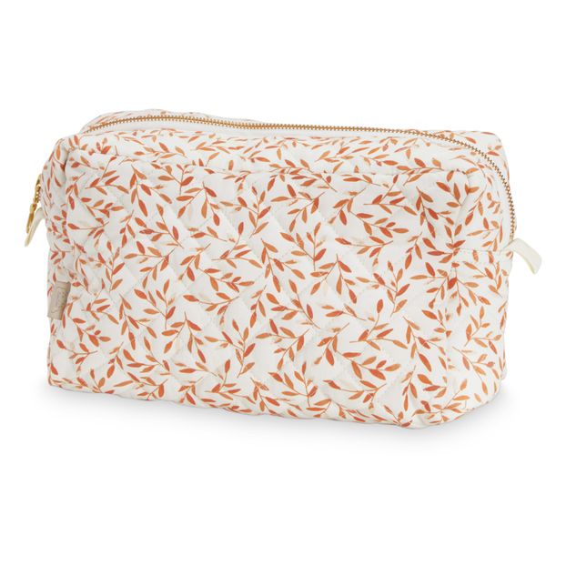 Caramel Leaves Organic Cotton Toiletry Bag-product