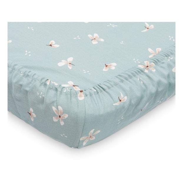 Housse de matelas à langer Windflower en coton bio-product