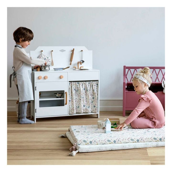 Cuisine en bois Blanc- Image produit n°1