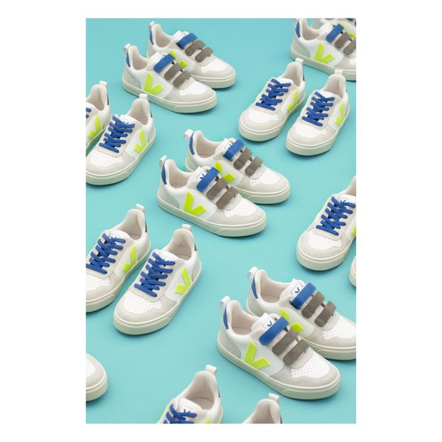Zapatillas de cuero con velcros V-10 Veja x Bonton-product
