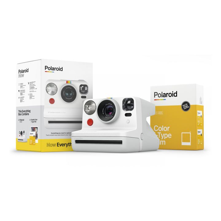 Cofanetto Fotocamera istantanea Polaroid Originals Now | Bianco- Immagine del prodotto n°0