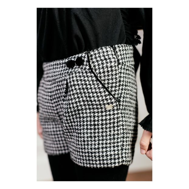 Lurex Houndstooth Shorts-product