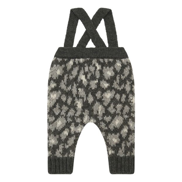 Pantalón de punto con tirantes-product