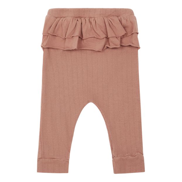 Legging de algodón orgánico con volantes-product