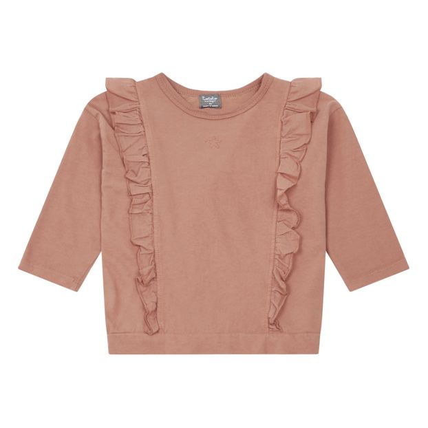 Ruffled T-shirt -product