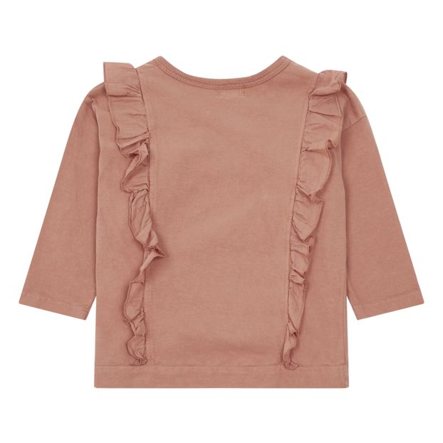 Ruffled T-shirt -product