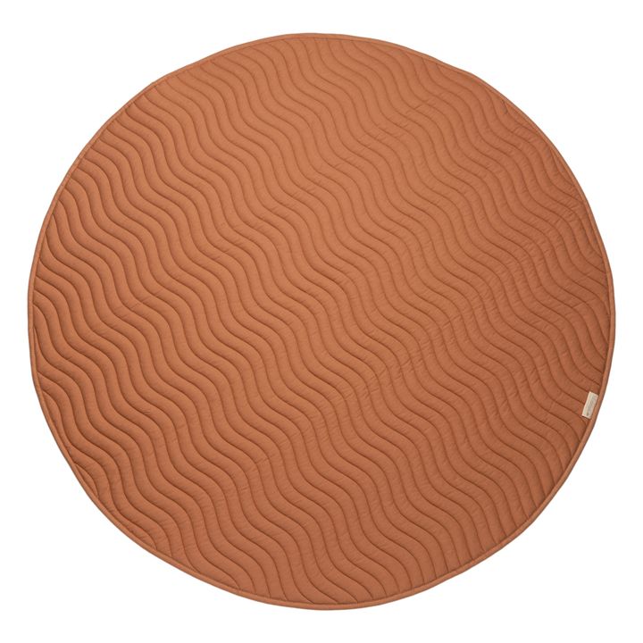 Kiowa Organic Cotton Play Mat | Terracotta- Product image n°0