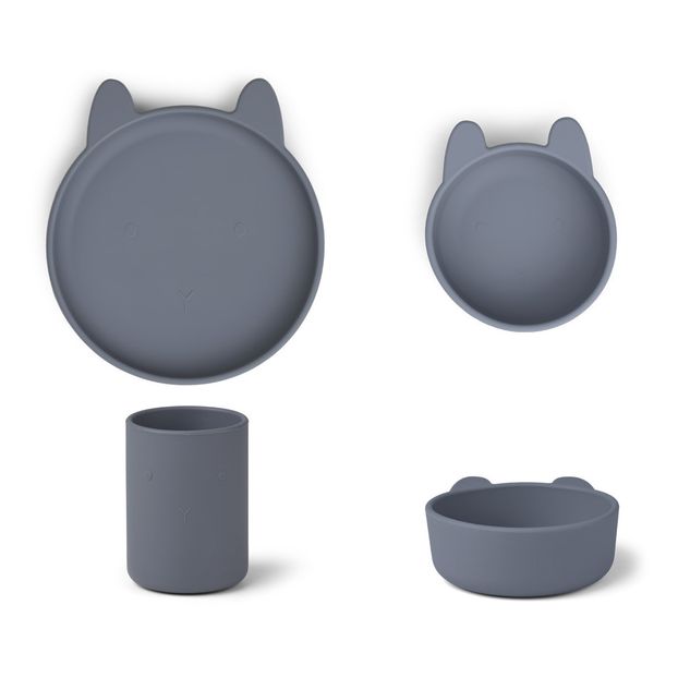 Cyrus Silicone Dinnerware Set - Set of 3-product
