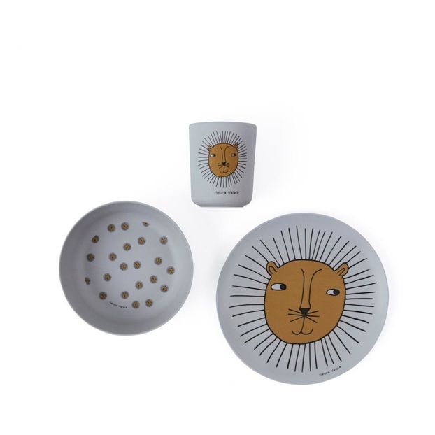 Set vaisselle Lion en bambou-product
