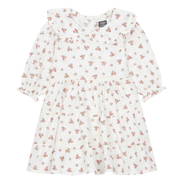Robe Fleurs Col Claudine-product