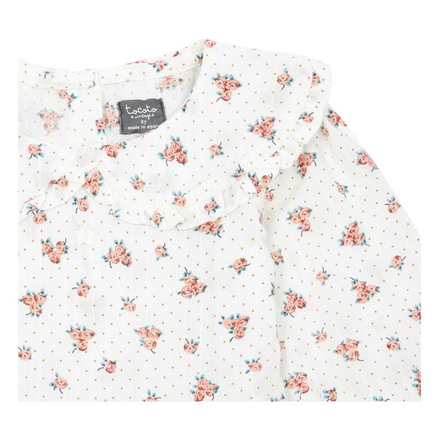 Floral Dress with Peter Pan Collar -product