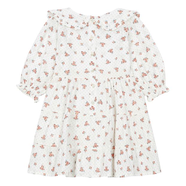 Robe Fleurs Col Claudine-product