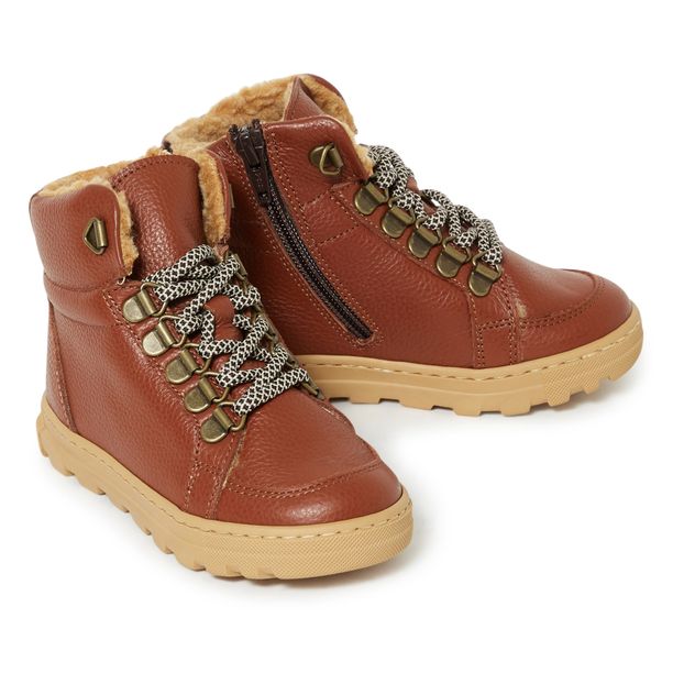 Boots Fourrées Lacets-product