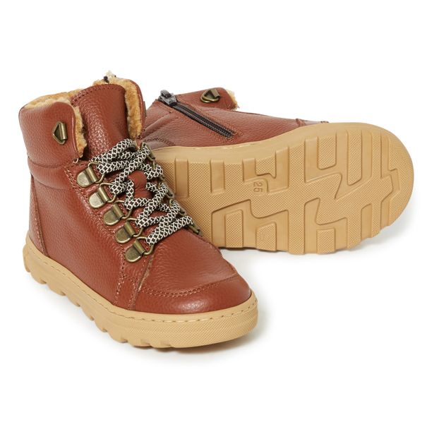 Boots Fourrées Lacets-product