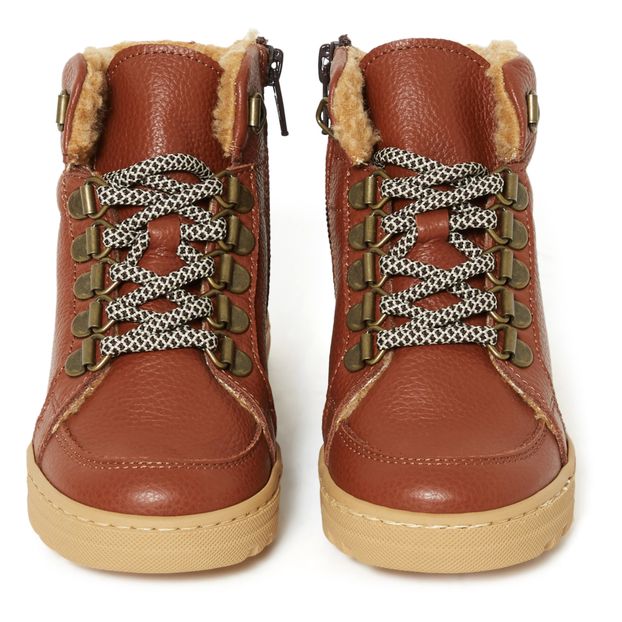Boots Fourrées Lacets-product