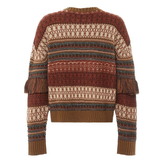 Pull Sake à Franges Mérinos-product