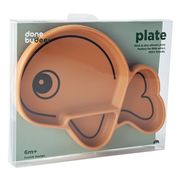 Assiette antidérapante Wally en silicone-product