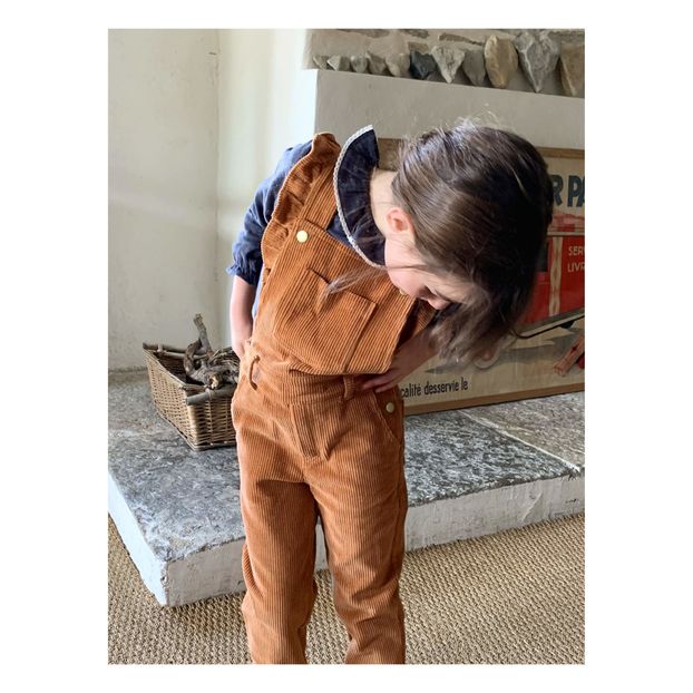 Georgette Velvet Overalls-product