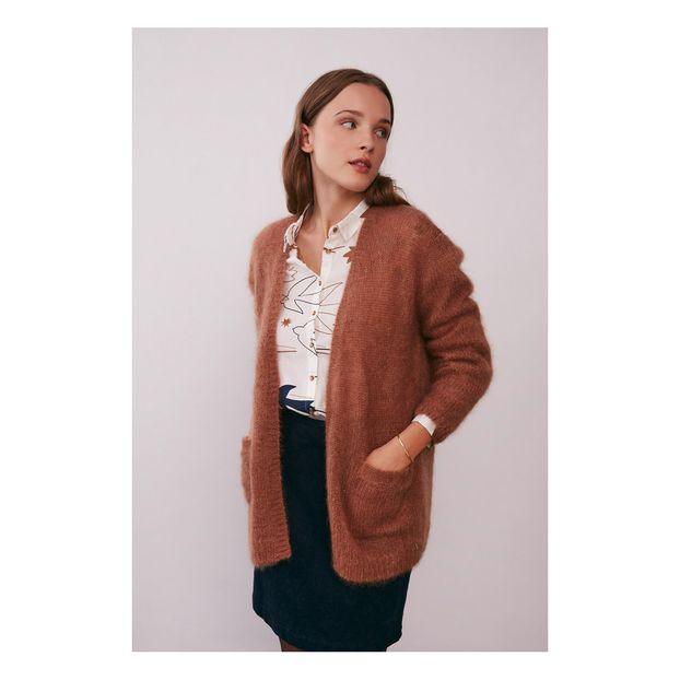 Gilet Copper Kid Mohair-product