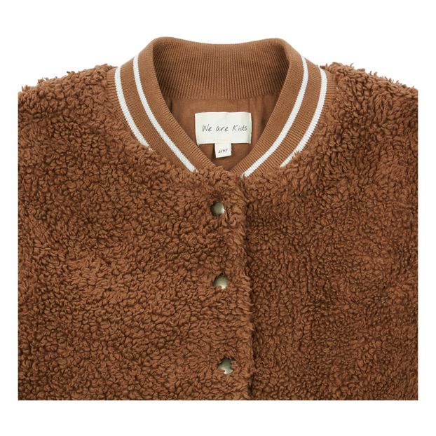 Blouson Teddy Peluche Coton Bio-product