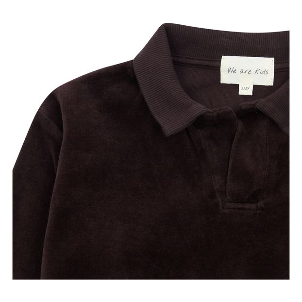 Leonard Velvet Polo in Organic Cotton-product