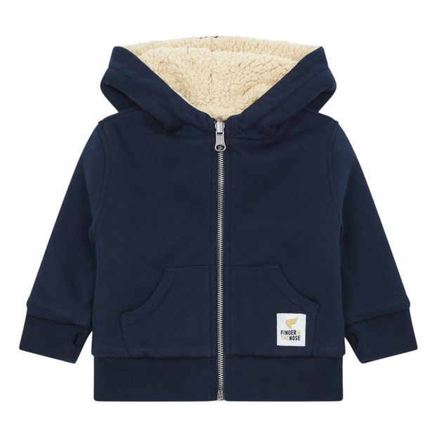 Sudadera Hooper reversible con cremallera y capucha-product
