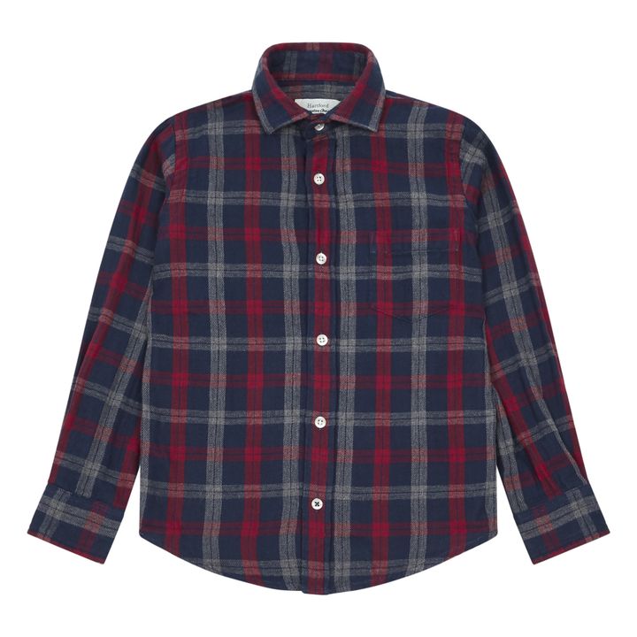 Camicia Paul Kid in flanella | Rosso- Immagine del prodotto n°0