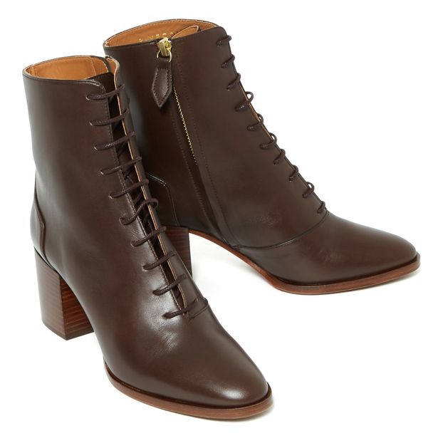 Botines de cuero n°662-product