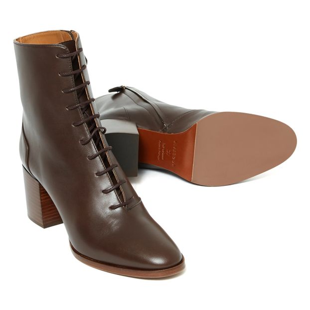 Botines de cuero n°662-product