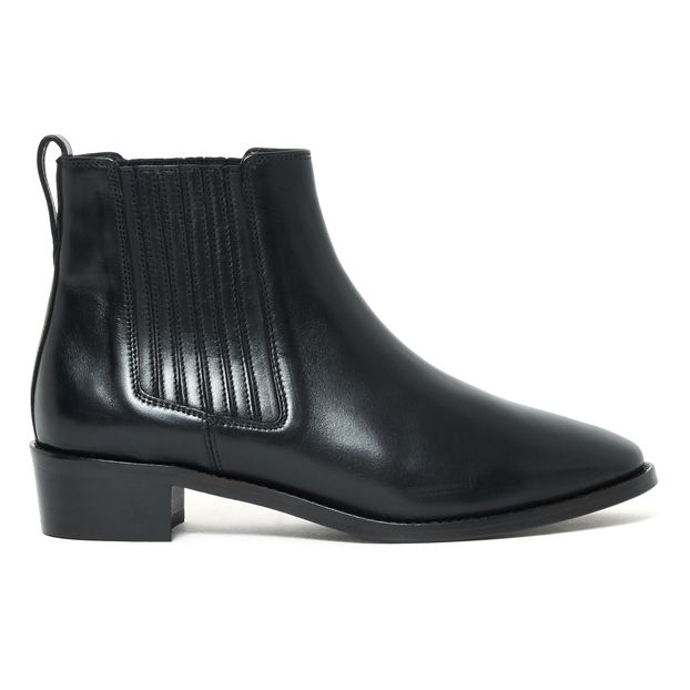 Botines de cuero n°69-product