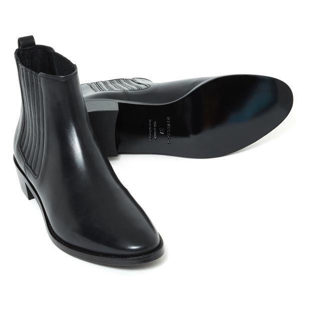 Botines de cuero n°69-product