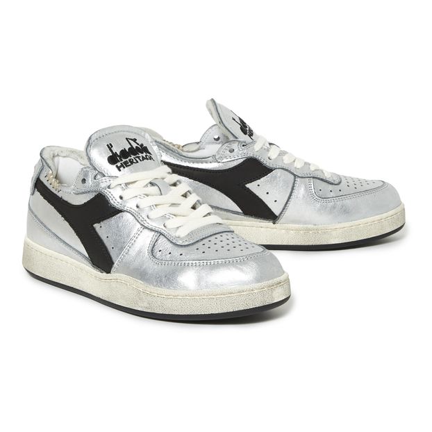 Mi Basket Row Cut Silver Used - Collection Adulte --product