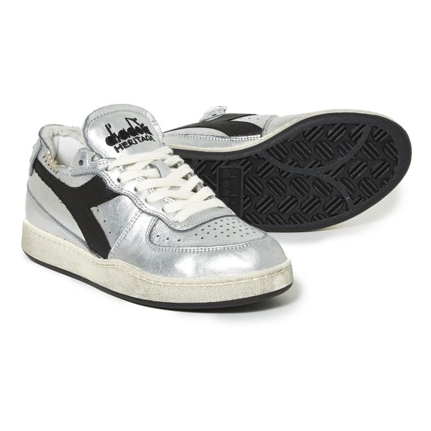 Mi Basket Row Cut Silver Used - Collection Adulte --product