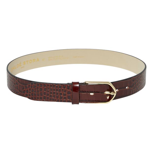 Ceinture Zodiac Cuir Façon Croco-product