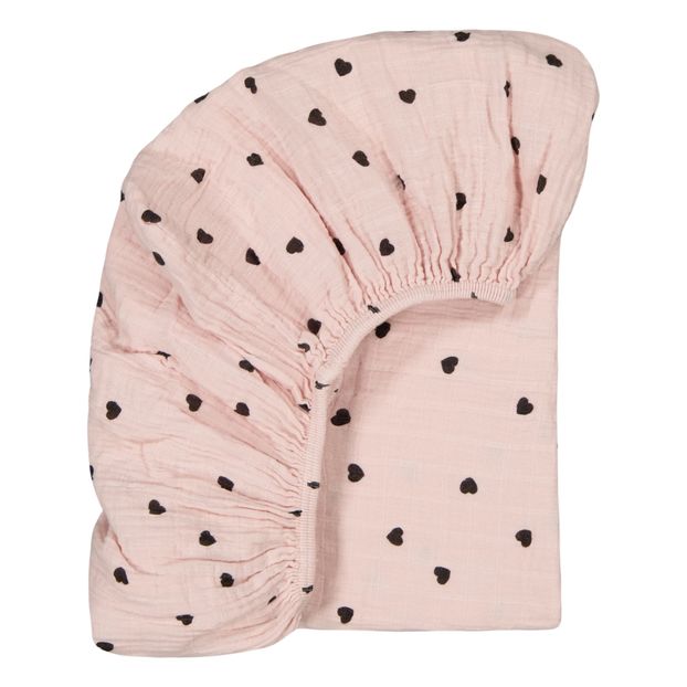 Olivia Hearts Fitted Sheet-product