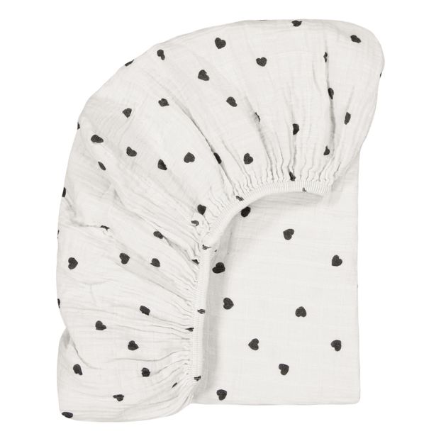 Drap-housse Olivia Cœurs-product