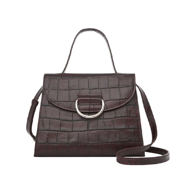Sac Lady Cuir Embossé Croco-product
